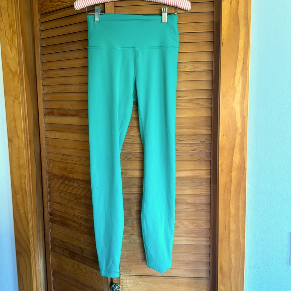 Lululemon Green Leggings Size 6